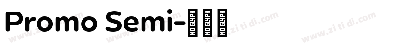 Promo Semi字体转换